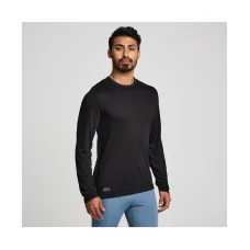Чоловічий лонгслів Saucony PEREGRINE MERINO LONG SLEEVE