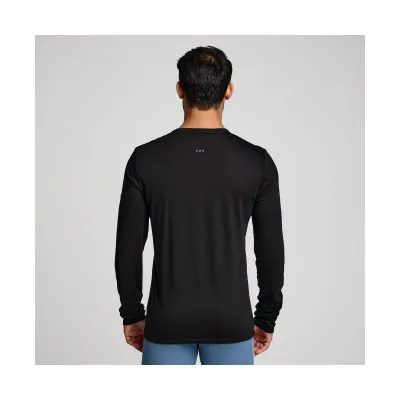 Чоловічий лонгслів Saucony PEREGRINE MERINO LONG SLEEVE