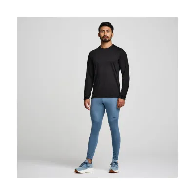 Чоловічий лонгслів Saucony PEREGRINE MERINO LONG SLEEVE