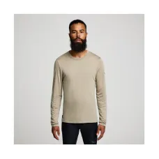 Чоловічий лонгслів Saucony PEREGRINE MERINO LONG SLEEVE