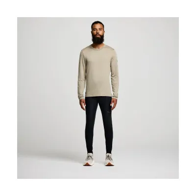 Чоловічий лонгслів Saucony PEREGRINE MERINO LONG SLEEVE
