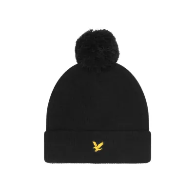 Чоловіча шапка Lyle & Scott GOLF PLAIN BOBBLE BEANIE