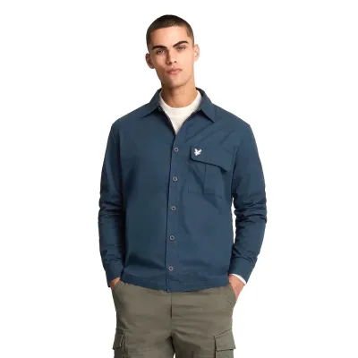 Чоловіча сорочка Lyle & Scott PLEATED POCKET OVERSHIRT