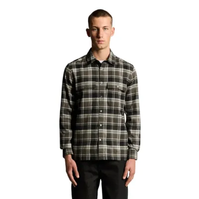 Чоловіча сорочка Lyle & Scott BRUSHED COTTON CHECK SHIRT