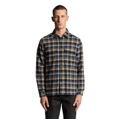 Чоловіча сорочка Lyle & Scott BRUSHED COTTON CHECK SHIRT