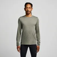 Чоловічий лонгслів Saucony PEREGRINE MERINO LONG SLEEVE