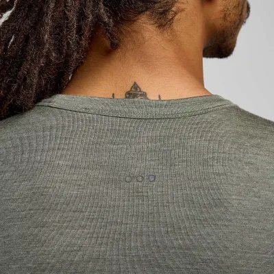 Чоловічий лонгслів Saucony PEREGRINE MERINO LONG SLEEVE