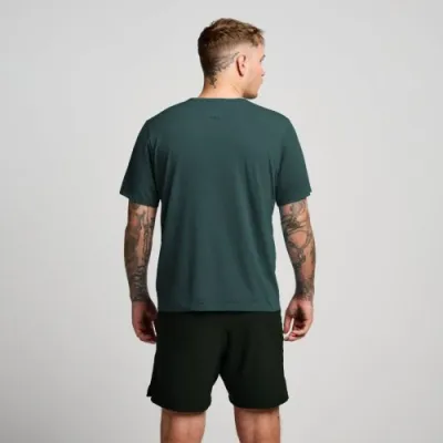Чоловіча футболка Saucony STOPWATCH SHORT SLEEVE