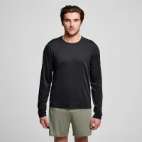 Чоловічий лонгслів Saucony STOPWATCH LONG SLEEVE