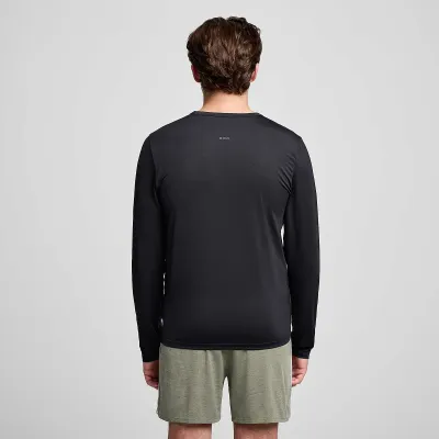 Чоловічий лонгслів Saucony STOPWATCH LONG SLEEVE