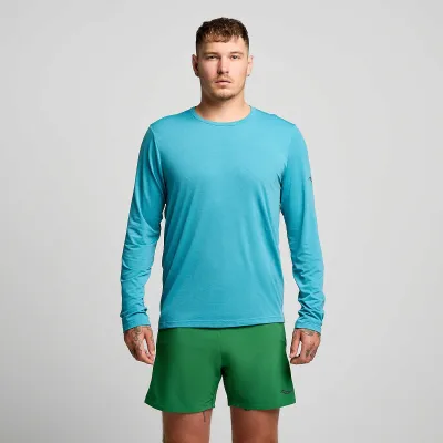 Чоловічий лонгслів Saucony STOPWATCH LONG SLEEVE