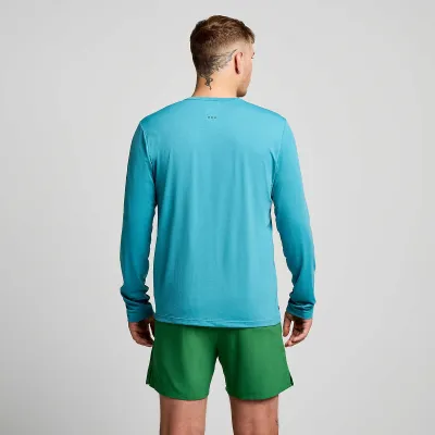 Чоловічий лонгслів Saucony STOPWATCH LONG SLEEVE