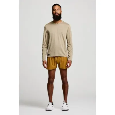 Чоловічий лонгслів Saucony STOPWATCH LONG SLEEVE