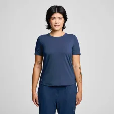 Жіноча футболка Saucony TRIUMPH SHORT SLEEVE