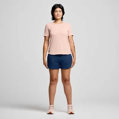 Жіноча футболка Saucony TRIUMPH SHORT SLEEVE