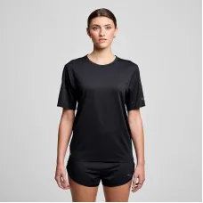 Жіноча футболка Saucony STOPWATCH SHORT SLEEVE