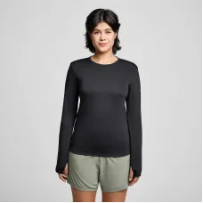 Жіночий лонгслів Saucony STOPWATCH LONG SLEEVE