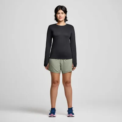 Жіночий лонгслів Saucony STOPWATCH LONG SLEEVE