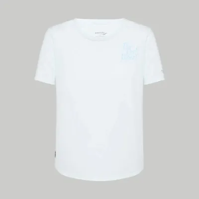 Жіноча футболка Saucony STOPWATCH GRAPHIC SHORT SLEEVE