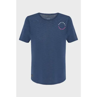 Жіноча футболка Saucony STOPWATCH GRAPHIC SHORT SLEEVE