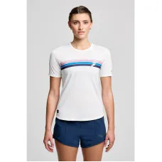 Жіноча футболка Saucony STOPWATCH GRAPHIC SHORT SLEEVE