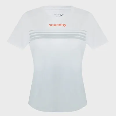 Жіноча футболка Saucony ENDORPHIN SHORT SLEEVE