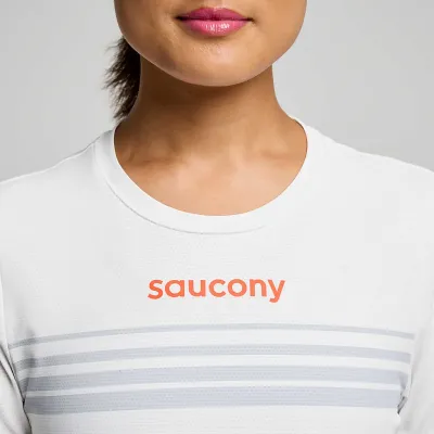 Жіноча футболка Saucony ENDORPHIN SHORT SLEEVE