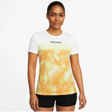Жіноча футболка Saucony ELITE SHORT SLEEVE