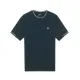 Чоловіча футболка Lyle & Scott BIRDSEYE HALF TIPPED T-SHIRT