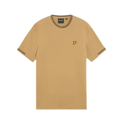 Чоловіча футболка Lyle & Scott BIRDSEYE HALF TIPPED T-SHIRT