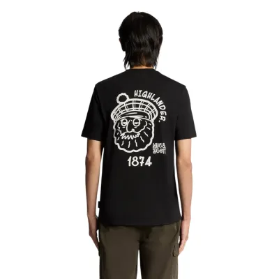 Чоловіча футболка Lyle & Scott HIGHLANDER GRAPHIC T-SHIRT
