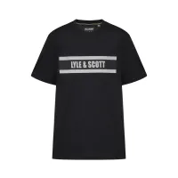Чоловіча футболка Lyle & Scott STRIPE LOGO GRAPHIC T-SHIRT