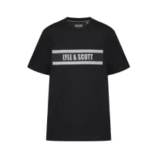 Чоловіча футболка Lyle & Scott STRIPE LOGO GRAPHIC T-SHIRT