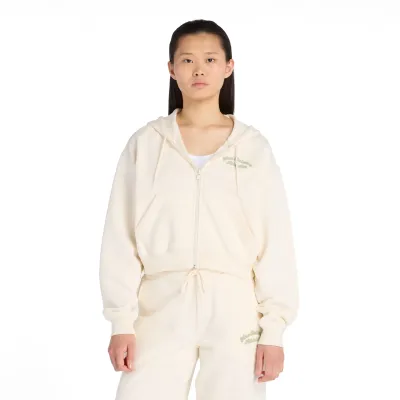 Жіноче худі New Balance LINEAR FULL ZIP